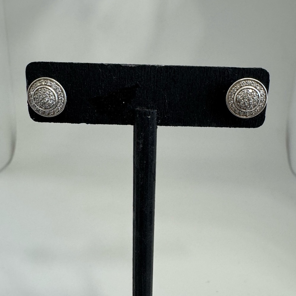 David yurman diamond earrings